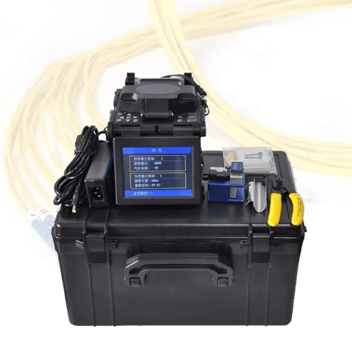 Fiber Fusion Splicer with 8s Splicing Time and 26s Heating - Emissions And Stack