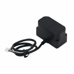 Laser Distance Sensor, 12m Range, 5mm Resolution, IP65, FOV 3.6° - Emissions and Stack