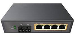 Emissions And Stack 4-Port 10/100Base-Tx and 1-Port 100Base-Fx Ethernet Switch