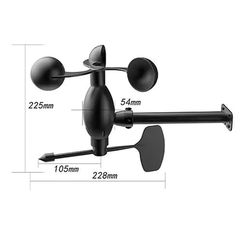 Compact Integrated Wind Speed and Direction Sensor - Emissions and Stack - Image 2