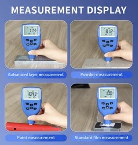 Digital Car Paint Thickness Gauge Meter - Emissions and Stack - Image 2