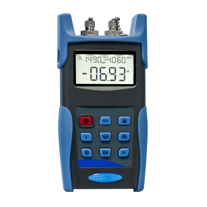Advanced Optical Power Meter with 4 Wavelengths Real-Time Data - Emissions And Stack
