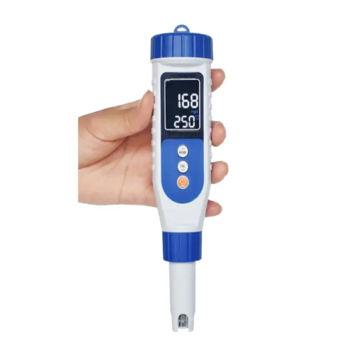 Emissions And Stack Blue with White Ozone Dissolved PH Tester