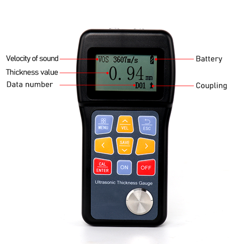 Emissions and Stack Digital Ultrasonic Thickness Gauge Meter