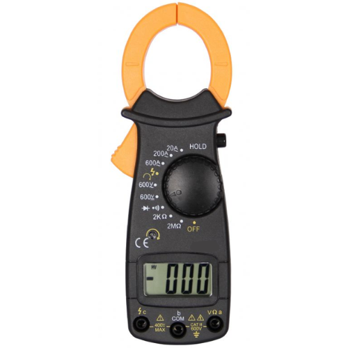 Digital Clamp Multimeter With LCD Display And Insulation Test - Emissions And Stack