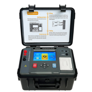 20A Auto - Calibrating Ohmmeter for Transformers with Touch Screen and Bluetooth - Emissions And Stack