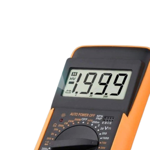 Digital Handheld Multimeter with 20A Current and Overload Protection - Emissions And Stack - Image 2