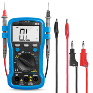 True RMS Digital Multimeter with 6000 Counts, Auto Ranging and Temperature Measurement - Emissions And Stack