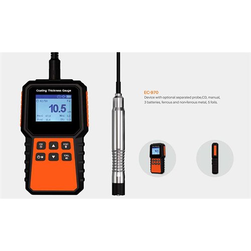 ABS Ultrasonic Thickness Gauge EC-970 For Multi - Materials - Emissions and Stack