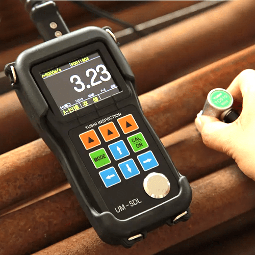 Emissions and Stack Dual Element Screen Ultrasonic Thickness Gauge - Image 2