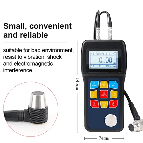 Emissions and Stack Digital Ultrasonic Through Metal Coating - Image 3