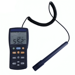 Emissions and Stack Temperature Humidity Meter