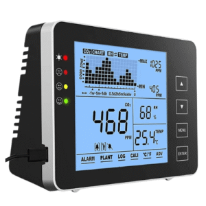 Emissions and Stack Thermometer Hygrometer Meter Carbon Analyzer