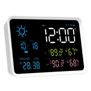Emissions and Stack Desktop LCD Thermometer Hygrometer