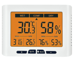 Emissions and Stack Digital Thermometer Hygrometer