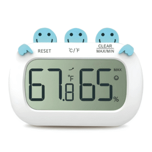 Emissions and Stack Digital Thermometer Hygrometer With Alarm