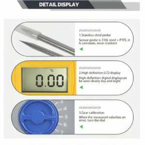 Emissions and Stack Digitronics Hygrometer Gauge