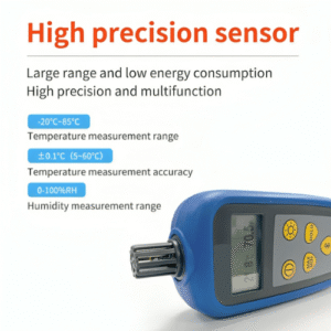 Emissions and Stack Temperature And Humidity Meter Hygrometer