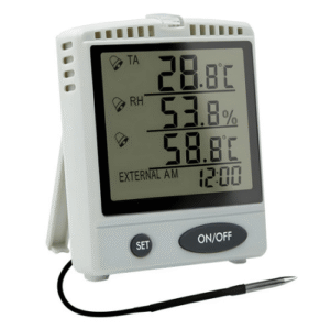 Emissions and Stack External Temperature Recorder Hygrometer