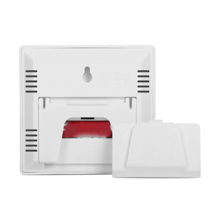 Emissions and Stack Wall Desk Clock Thermo Hygrometer