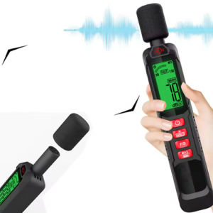 Digital Noise Sound Level Meter with A Weighting & High Accuracy 0.1dB - Emissions and Stack 