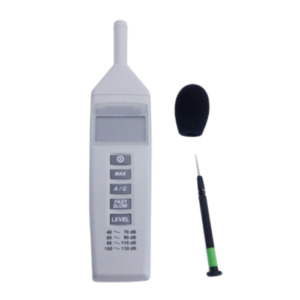 Digital Sound Level Meter, 40~130dB, A/C Weighting, MAX/MIN - Emissions and Stack 
