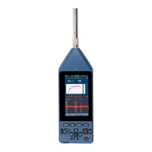 Sound Level Meter with 4.3" Touchscreen and WLAN/3G LTE - Emissions and Stack 