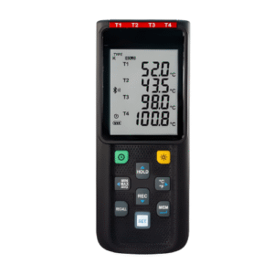 Emissions and Stack Alarm-Enabled Thermometer Data Logger