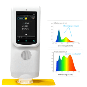 Emissions and Stack Spectrometer Bluetooth Color Analyzer