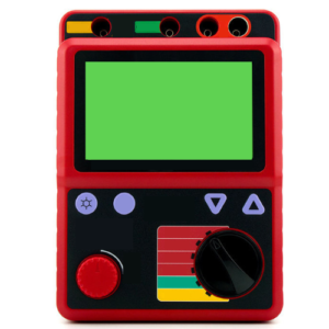 High-Voltage Digital Insulation Resistance Tester - Emissions And Stack