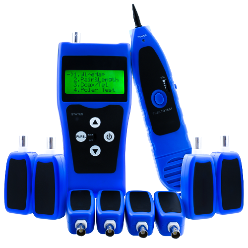 Cable Testing Network with Supports Multiple Cable Types - Emissions And Stack