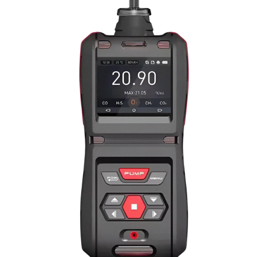 Handheld 6-In-1 Gas Analyzer with Pump & Wireless IR Printer – OEM Ready - Emissions and Stack