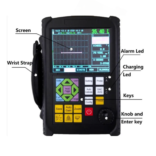Emissions and Stack Metal Ultrasonic Crack Detector