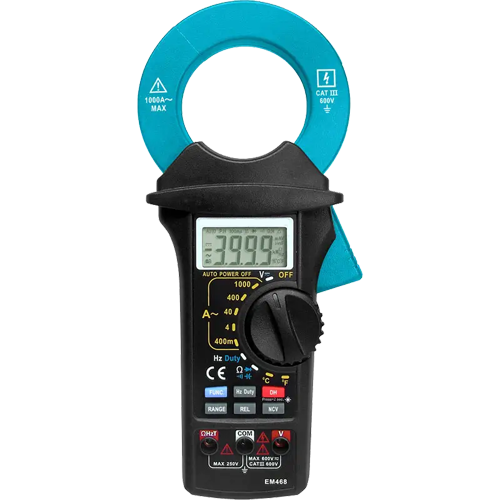 Digital Clamp Multimeter with 1000A & Leakage Detection – Emissions And Stack - Image 2