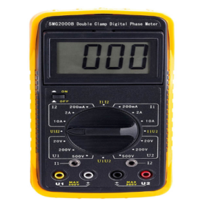 Double Clamp Digital Phase Meter with 50 Hz Signal Frequency – Emissions And Stack