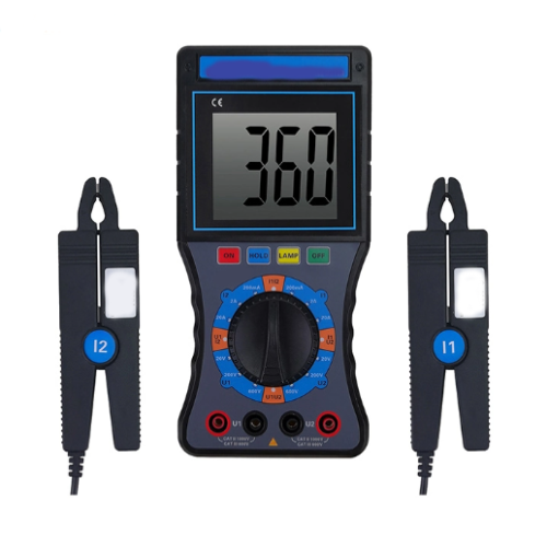 Dual-Clamp Digital Phase & Voltage Analyzer – Emissions And Stack