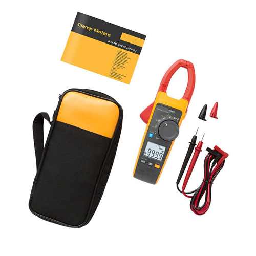 Advanced True RMS AC/DC Clamp Meter with VFD & iFlex Tools- Emissions And Stack - Image 2