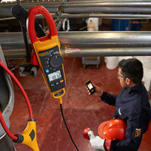 Advanced True RMS AC/DC Clamp Meter with VFD & iFlex Tools- Emissions And Stack - Image 5