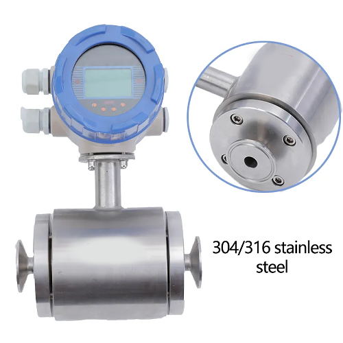 Clamp Electromagnetic Flow Meter with RS485, HART - Emissions And Stack - Image 2