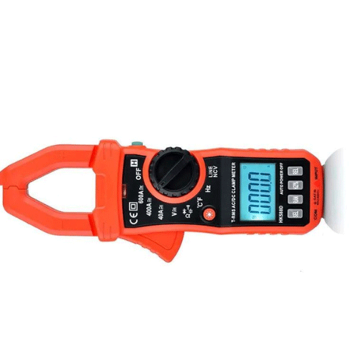 Digital LCD Clamp Multimeter with NCV & Temperature Measurement – Emissions And Stack - Image 3
