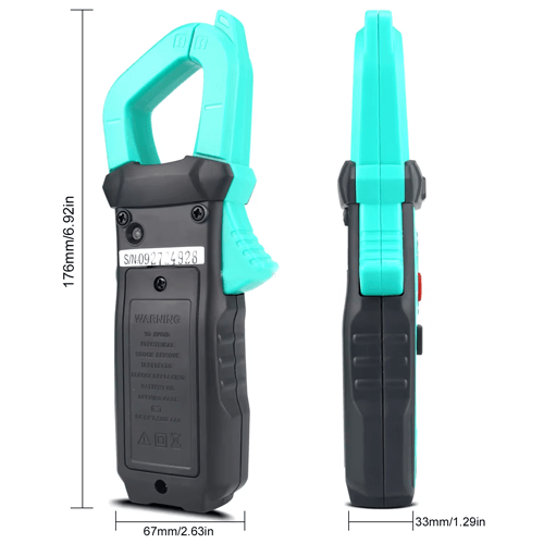 Auto-Scanning True RMS Clamp Meter with NCV & 6000 Counts- Emissions And Stack - Image 2