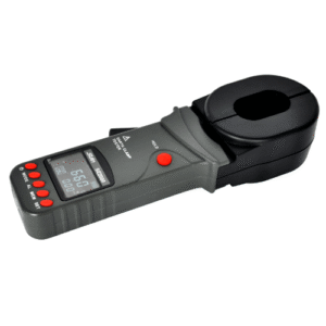 Portable Clamp Ground Resistance Tester with Data Storage - Emissions And Stack