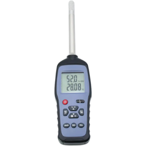 Emissions and Stack LCD Temperature Hygrometer