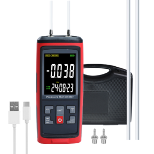 High Accuracy Portable Digital Manometer - Emissions and Stack