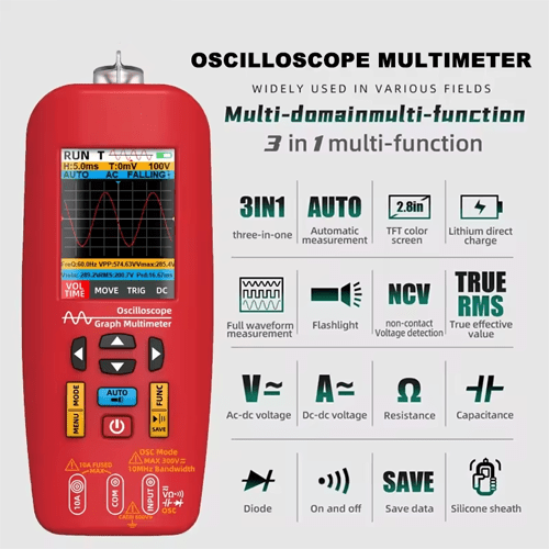 Emissions And Stack Colour Screen Digital Oscilloscope - Image 2