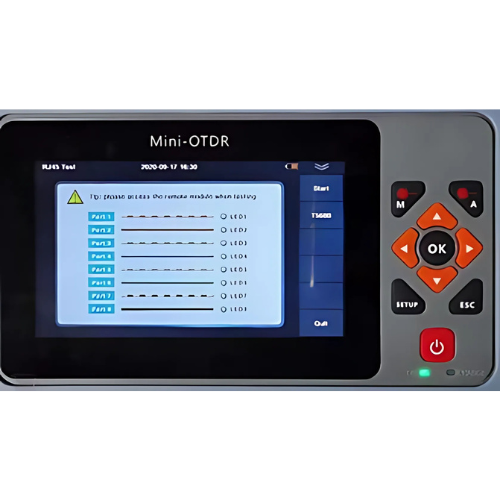 9-in-1 Mini OTDR Fiber Optic Reflectometer with Touch Screen - Emissions And Stack - Image 2