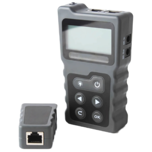 Portable PoE Network Tester for CAT5 Cable Testing – Emissions And Stack