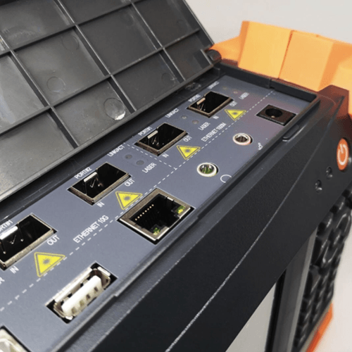 Comprehensive LAN Cable Tester with 10G SFP+ Optical Interface & 7" HD Display - Emissions And Stack - Image 3
