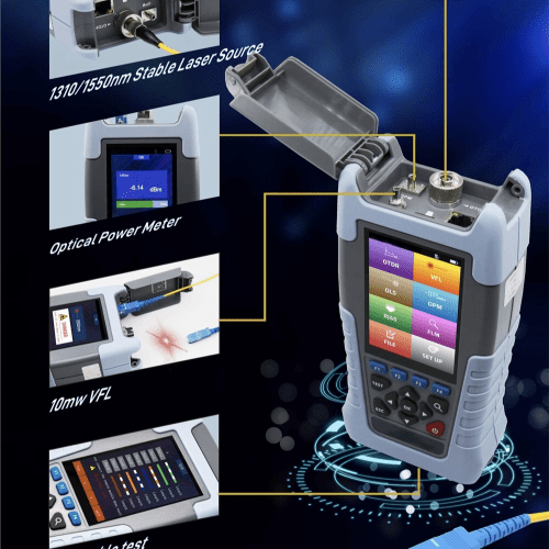 Multi-Functional Ethernet Tester with 28 ft Dead-Zone - Emissions And Stack - Image 3