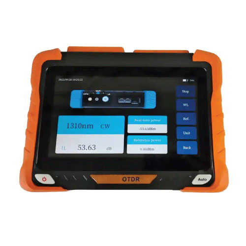 Fiber Optic Tester with 7-Inch Touch Screen & ±0.03 dB High Accuracy - Emissions And Stack
